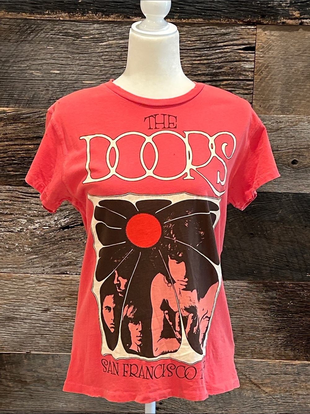 MadeWorn Retro Style “The Doors”  San Francisco 1969 Tee. XS (see measurements)